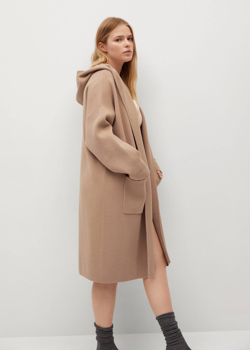 Ytterjakker Store størrelser 2020 | Violeta by Mango Norge Jakke med semsket effekt Store størrelser | Violeta by