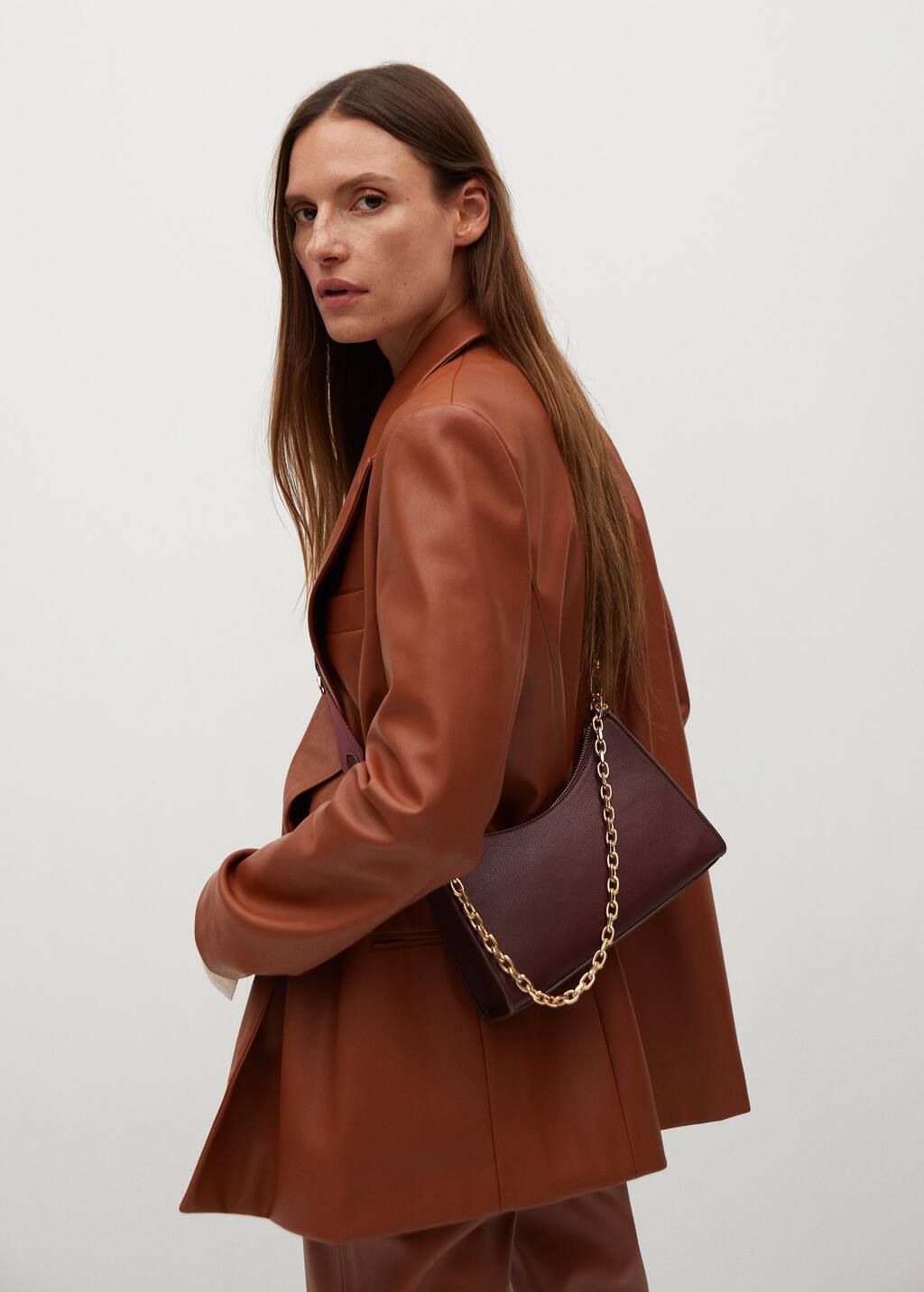 Mango Chain crossbody bag 77098261 78