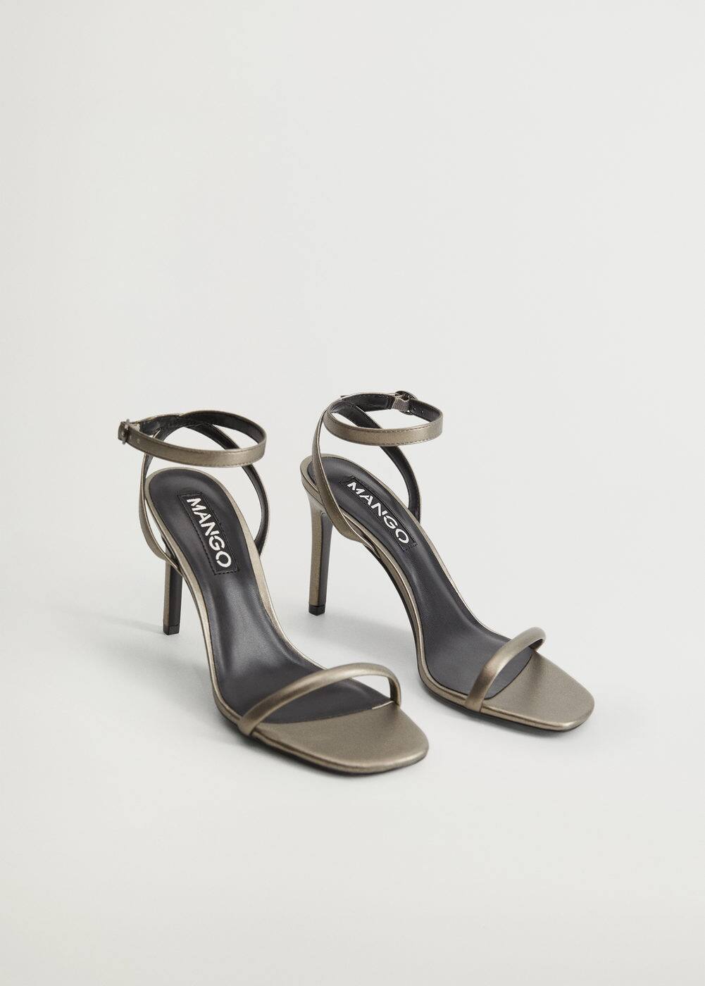 Mango strappy heels Clearance