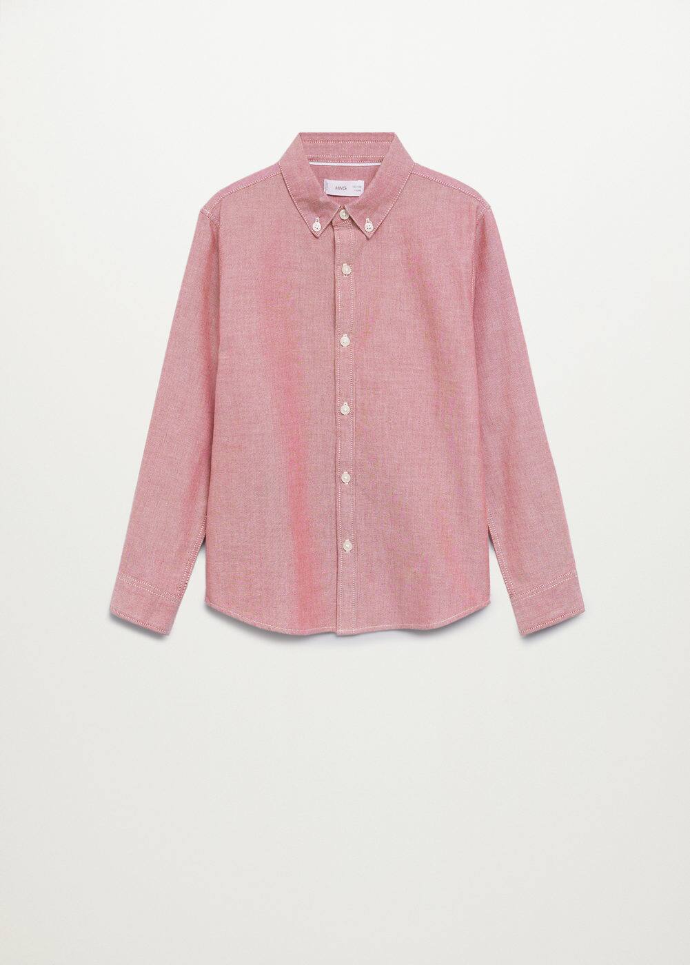 o-oxford7:camisa oxford algodon