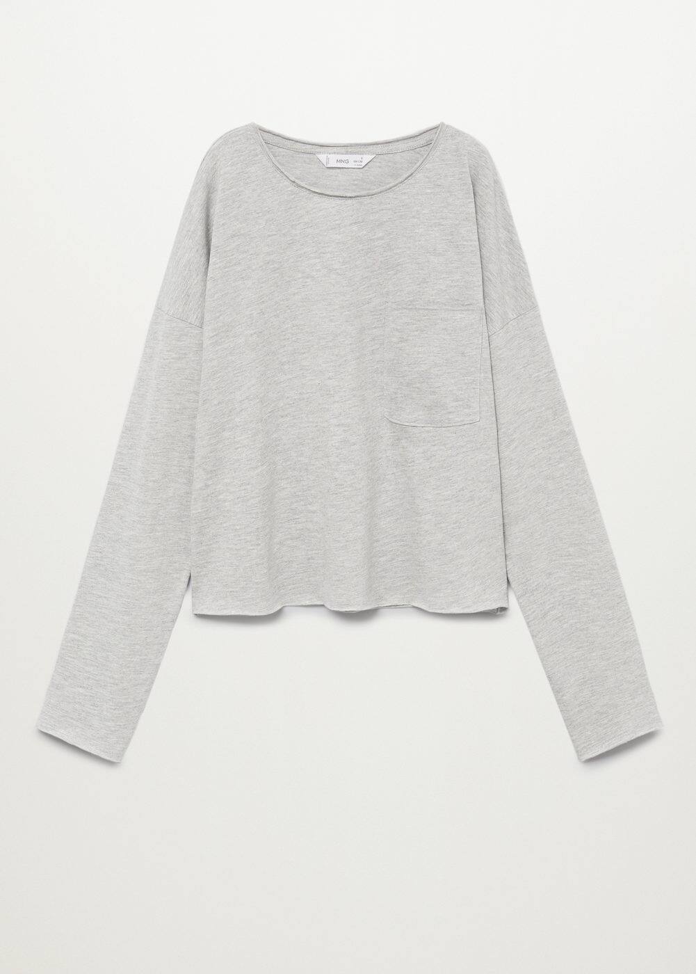 a-long:camiseta algodon manga larga