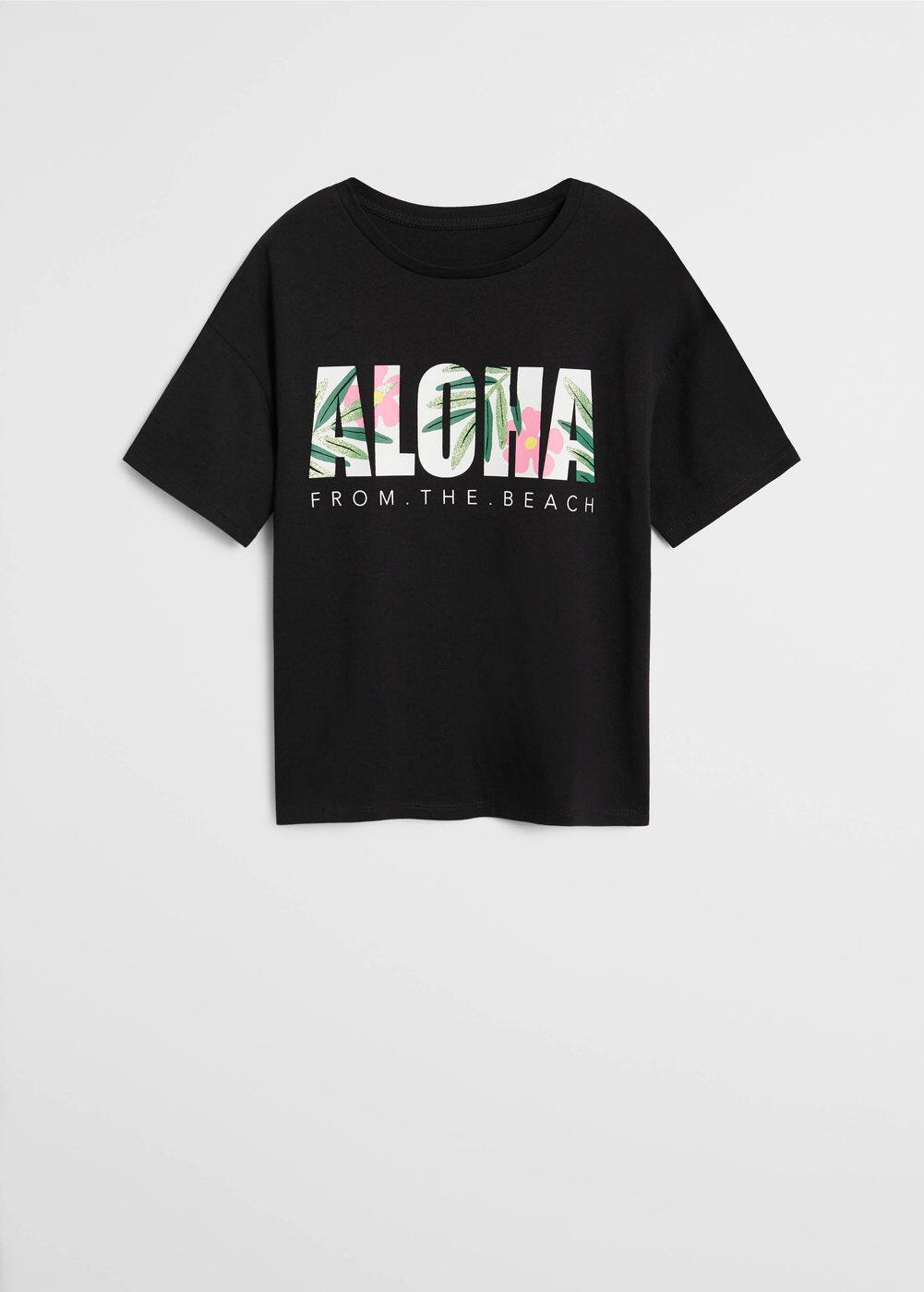 a-surf:camiseta algodon organico estampada