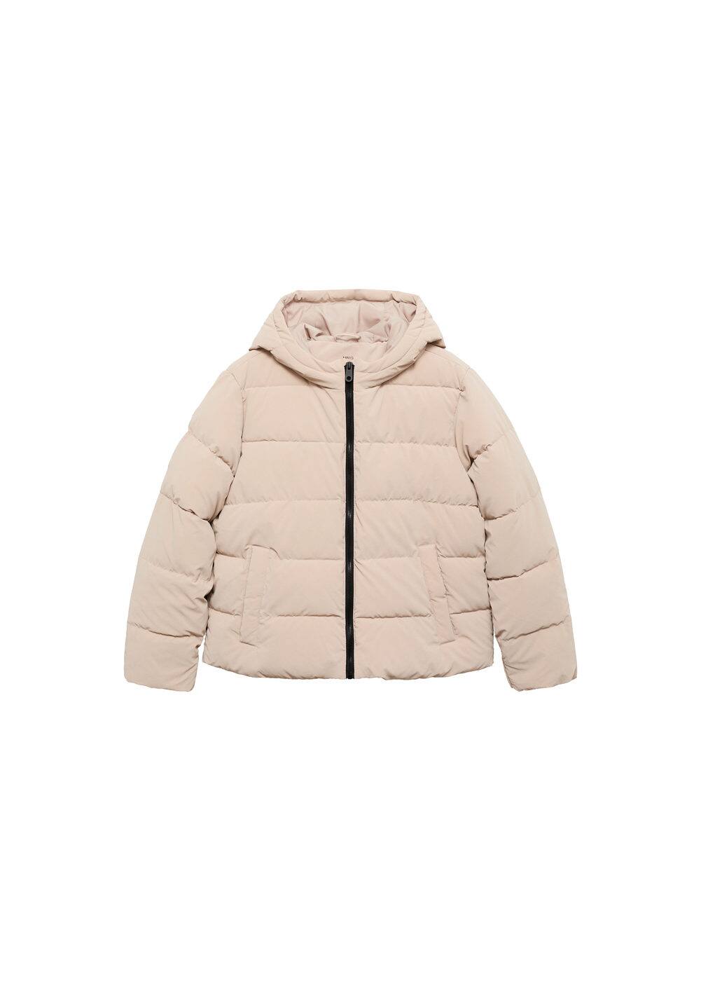 Mango Anorak In Beige