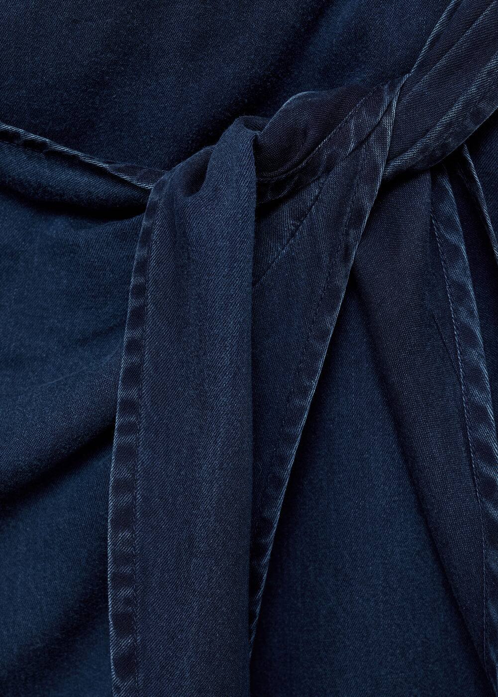 Mango Jupe In Bleu Foncé
