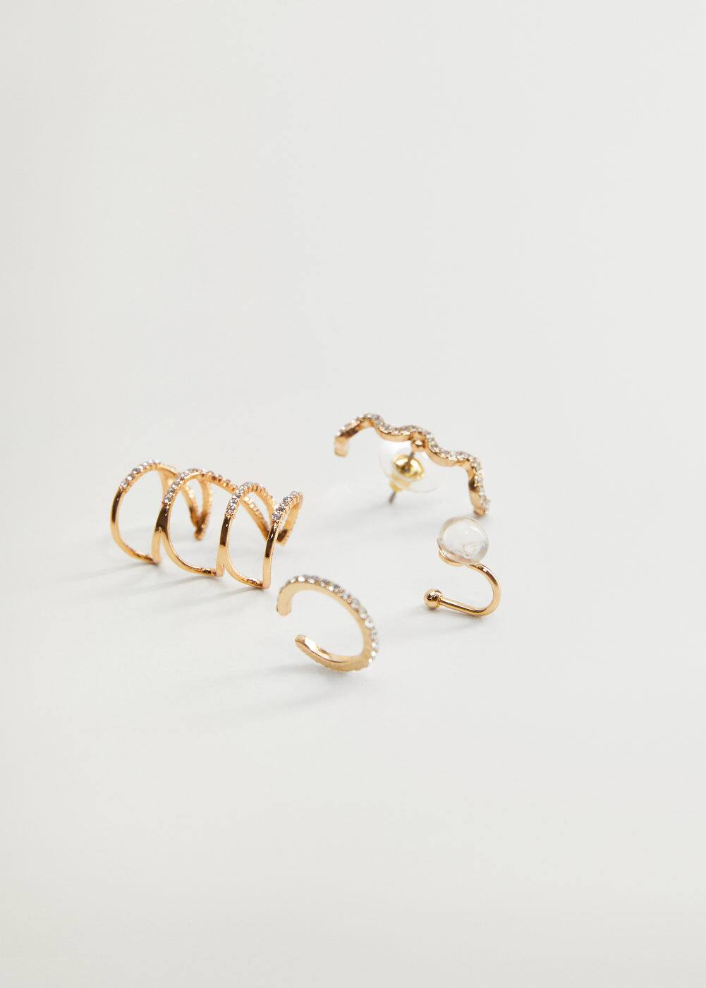 Mixed earring set Women Mango United Kingdom