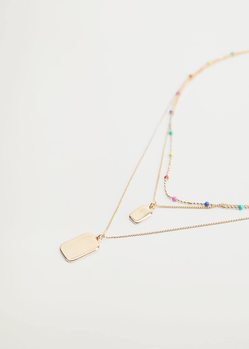 m-platon:collar cadenas cascada