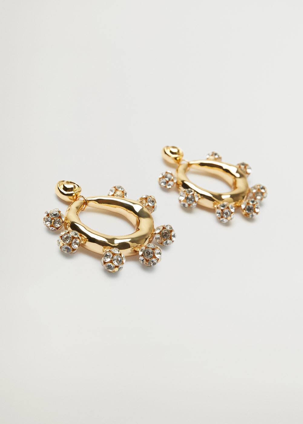 Mango hoop earrings Clearance