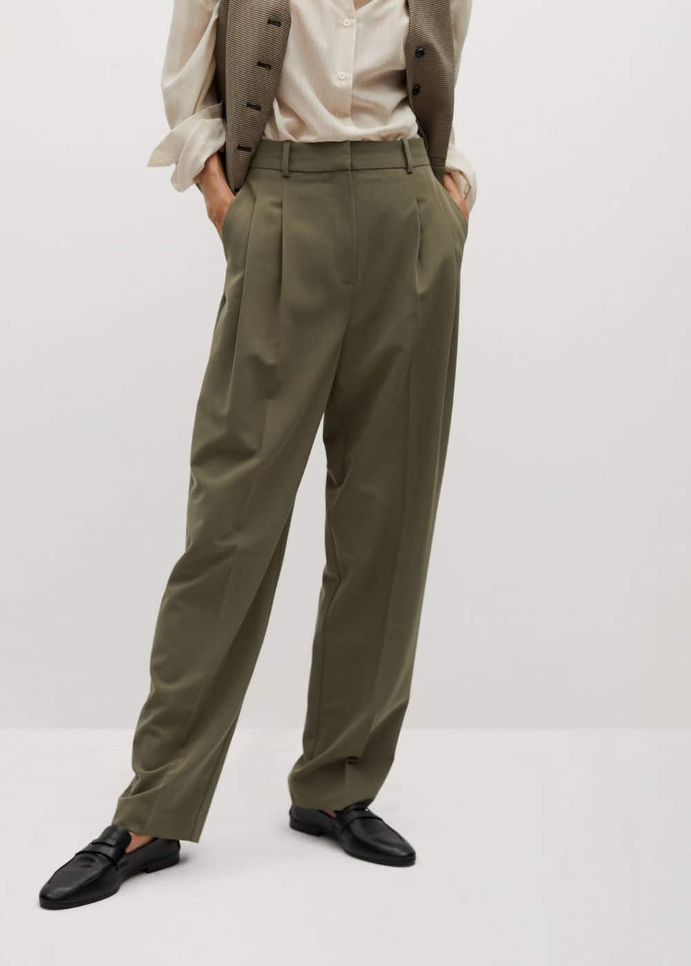 m-isabel:pantalon recto pinzas