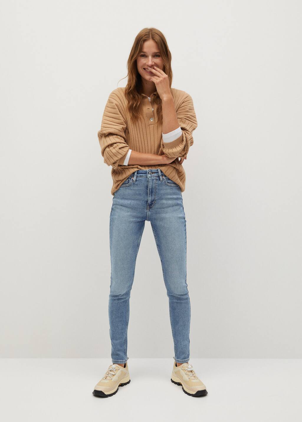 mango slight curve skinny jeans