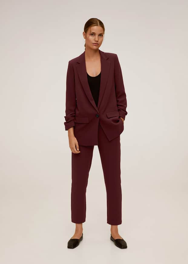 Crepe blazer