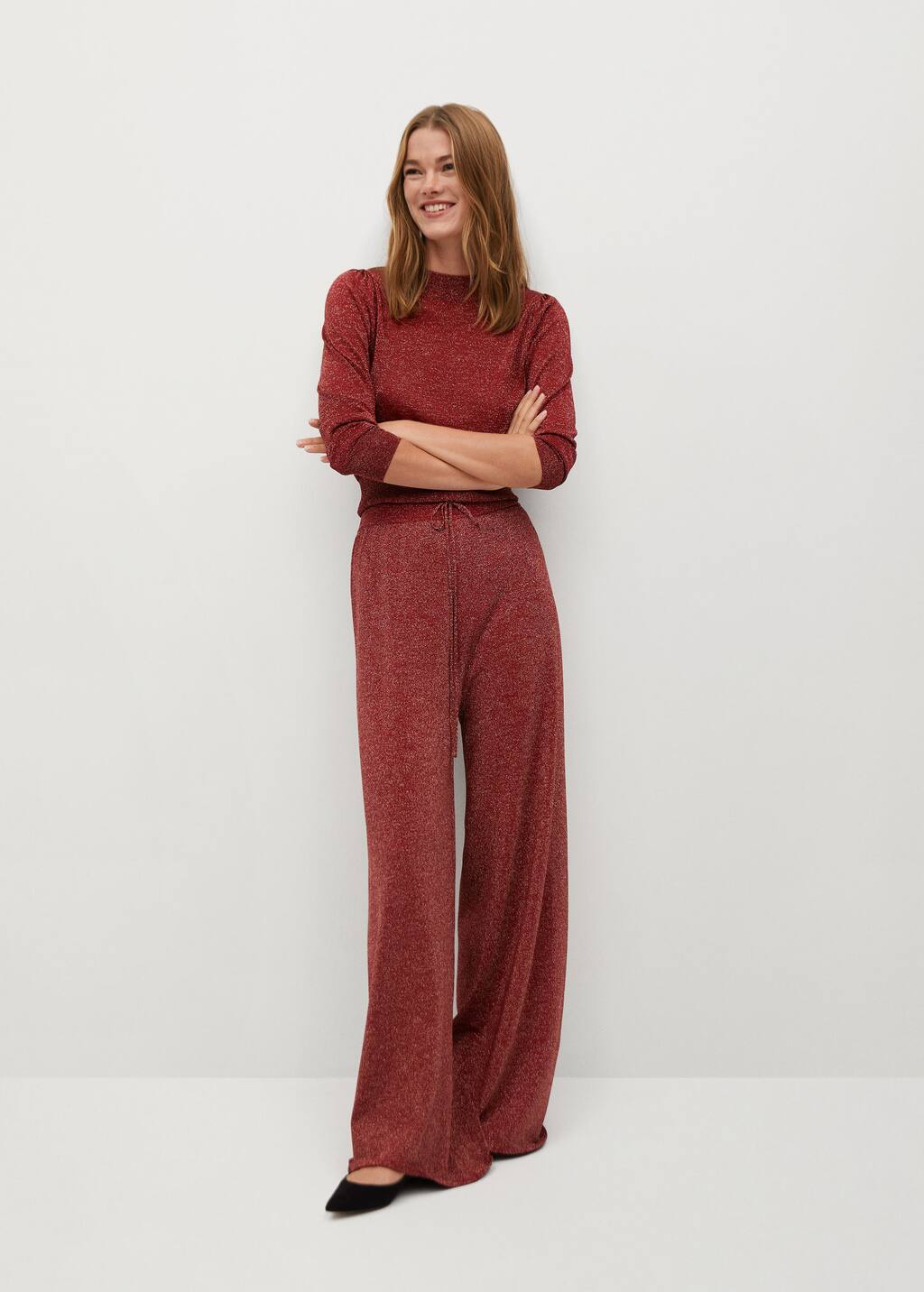 Knitted trousers womens Clearance