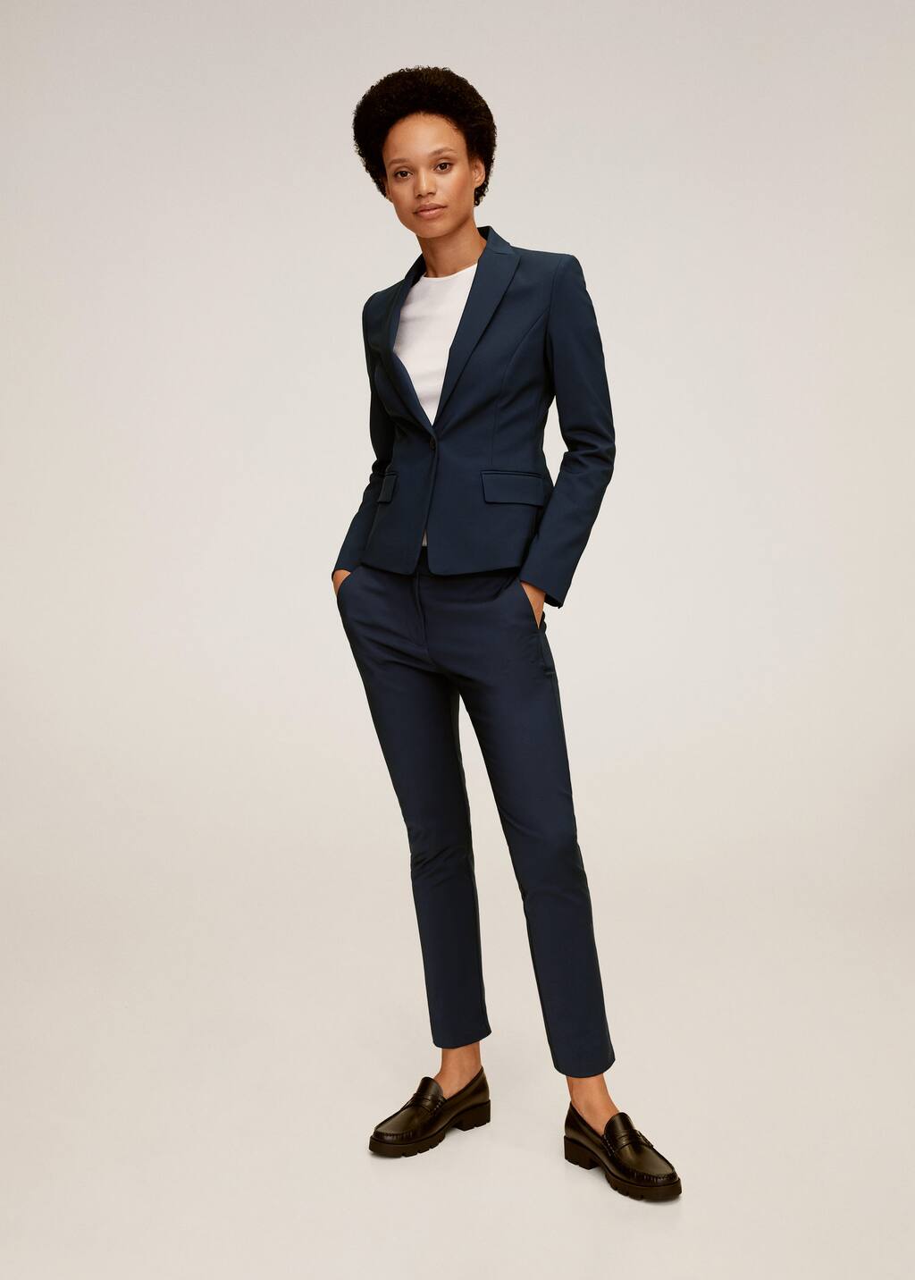 Pantalon cigarette femme mango Clearance