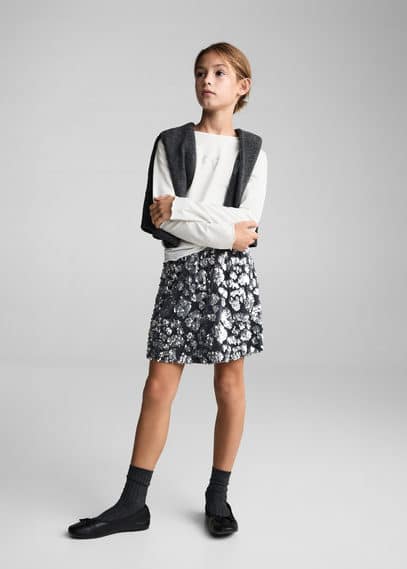 T-shirt coton strass