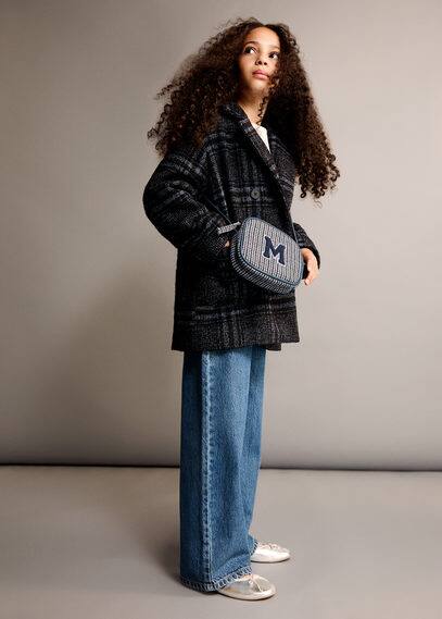 Sac combiné pied-de-poule