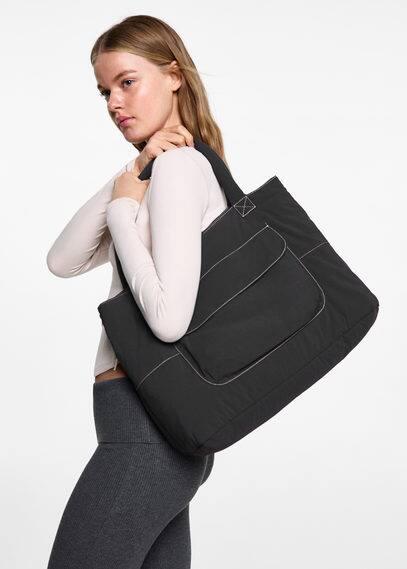Sac shopper rembourré