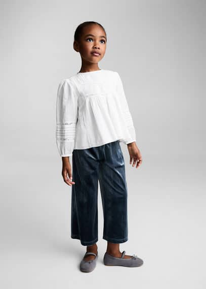 Jupe-culotte velours