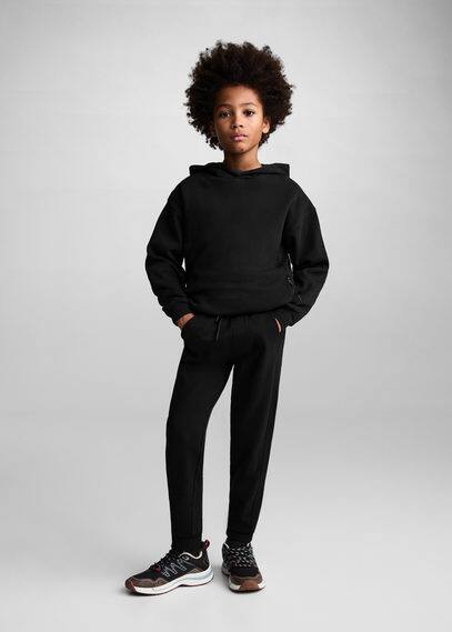 Jogging coton poches