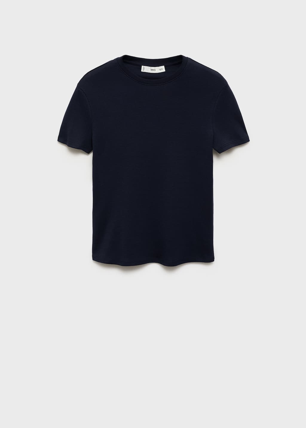 Fitted cotton T-shirt