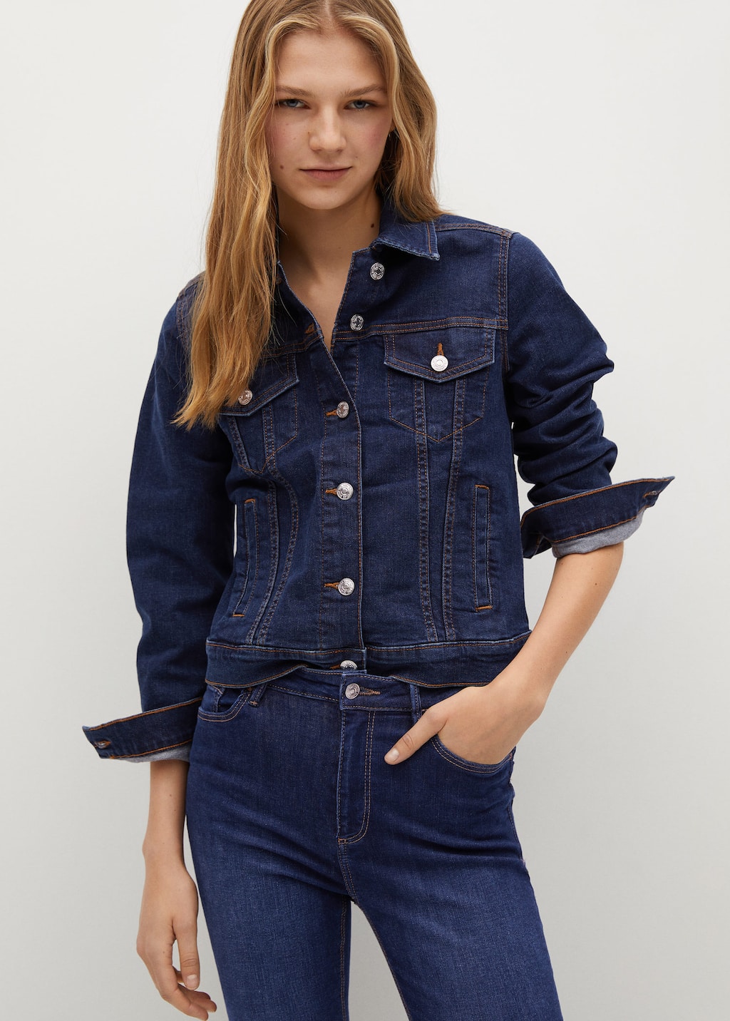 Skinny-jeans mit hohem bund noa - Damen | Mango Luxemburg