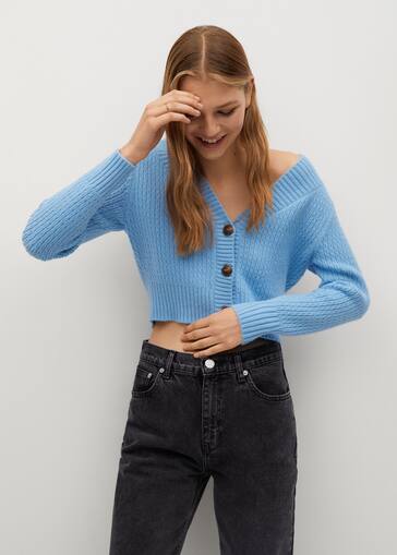 Mom Fit Jeans Aus 100 Baumwolle Damen Mango Deutschland