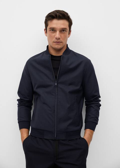 merino bomber jacket