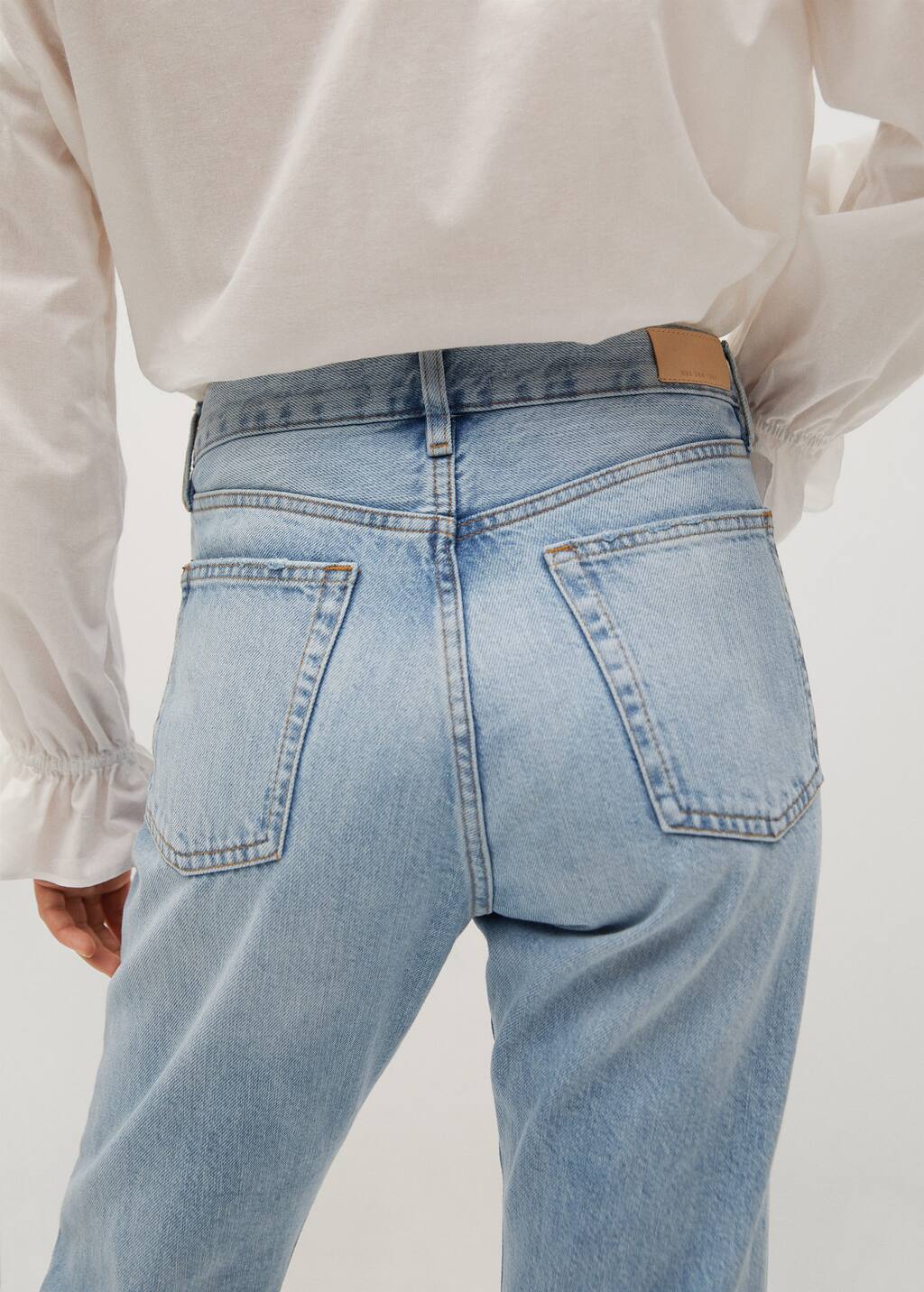 Mango Anklelength straightfit jeans 87004759 TC