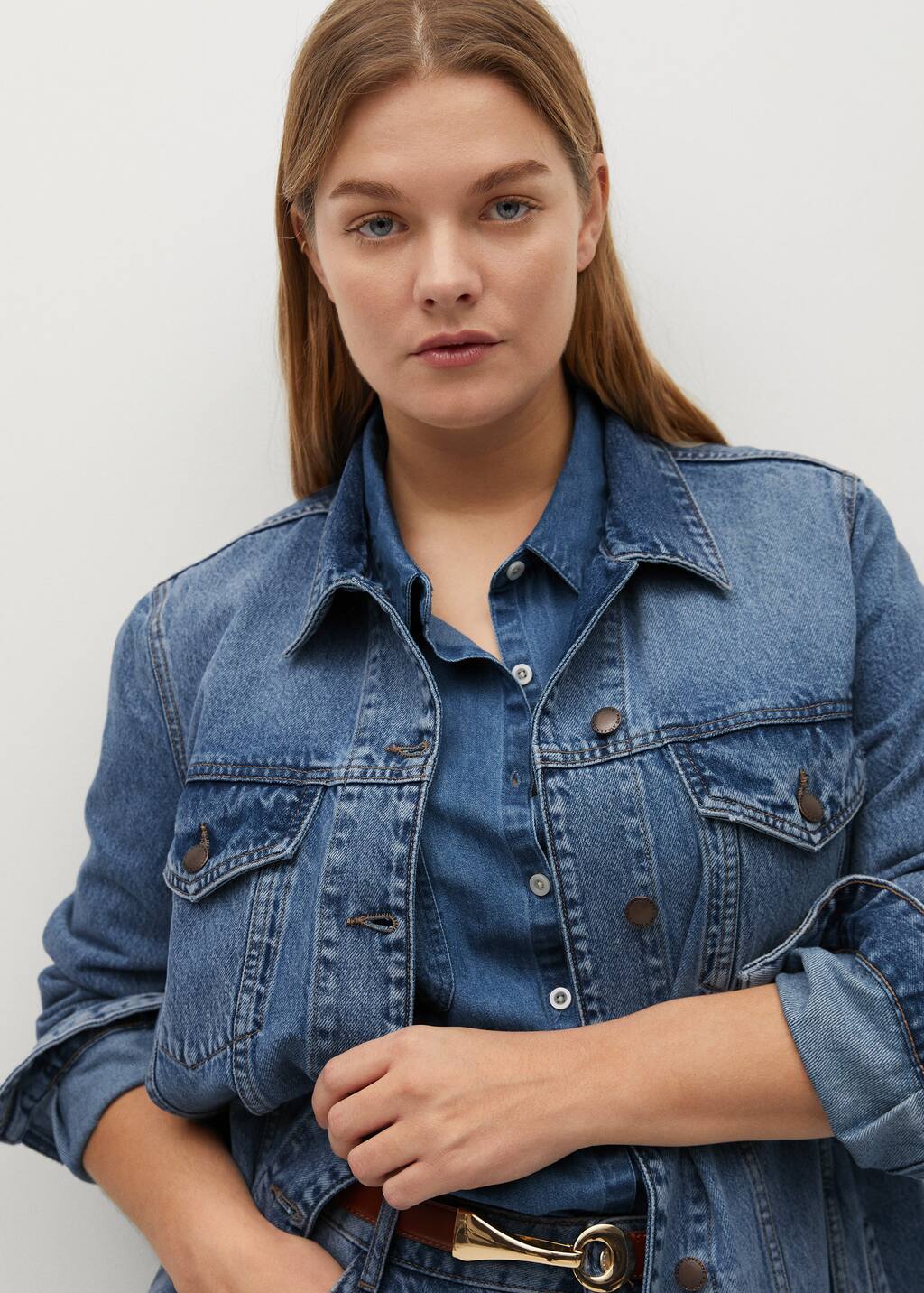 lightweight blue jean jacket