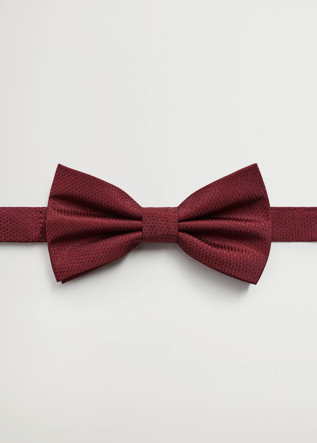 Mango Micro polka-dot bow tie. 1