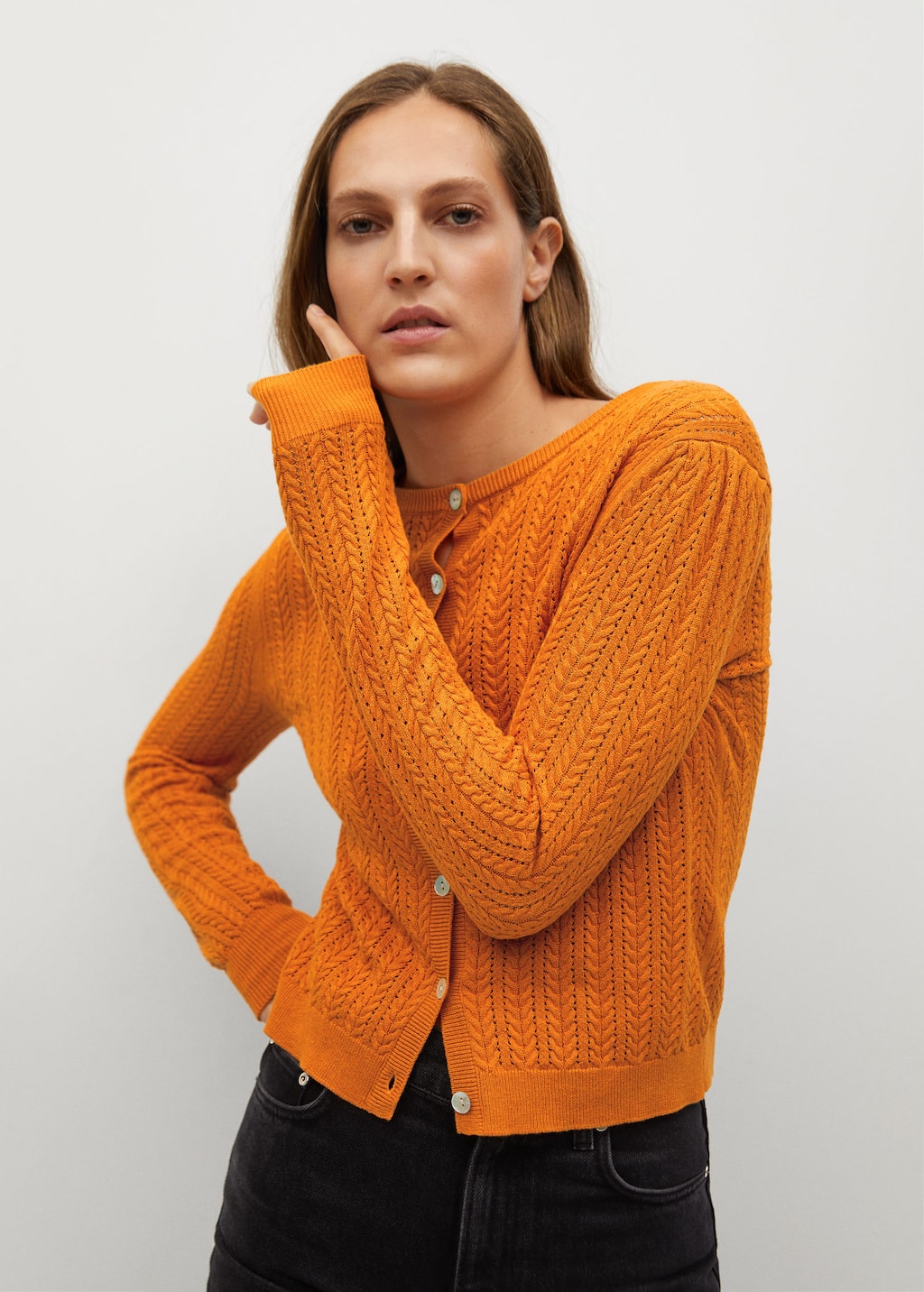 mango orange jumper