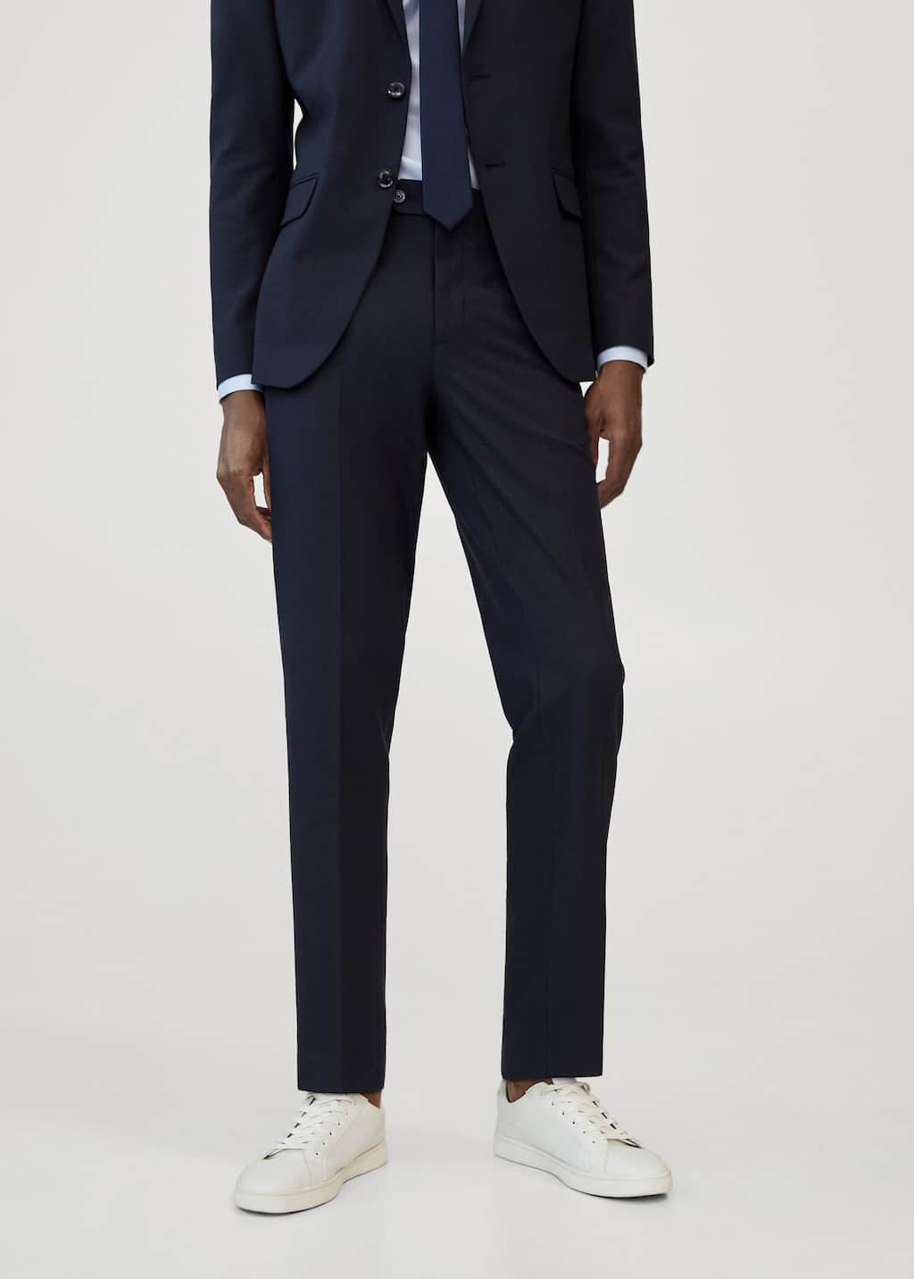 Pantalón traje slim fit lana - Hombre | Mango Man República Dominicana