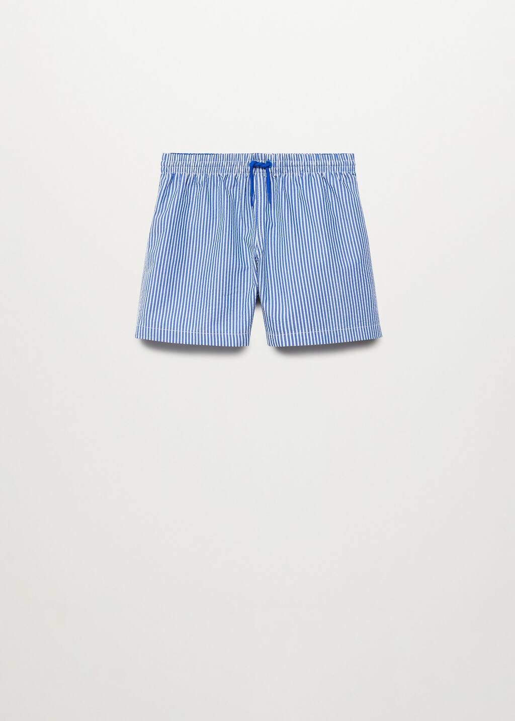 Mango Striped swimming trunks 87015706 52