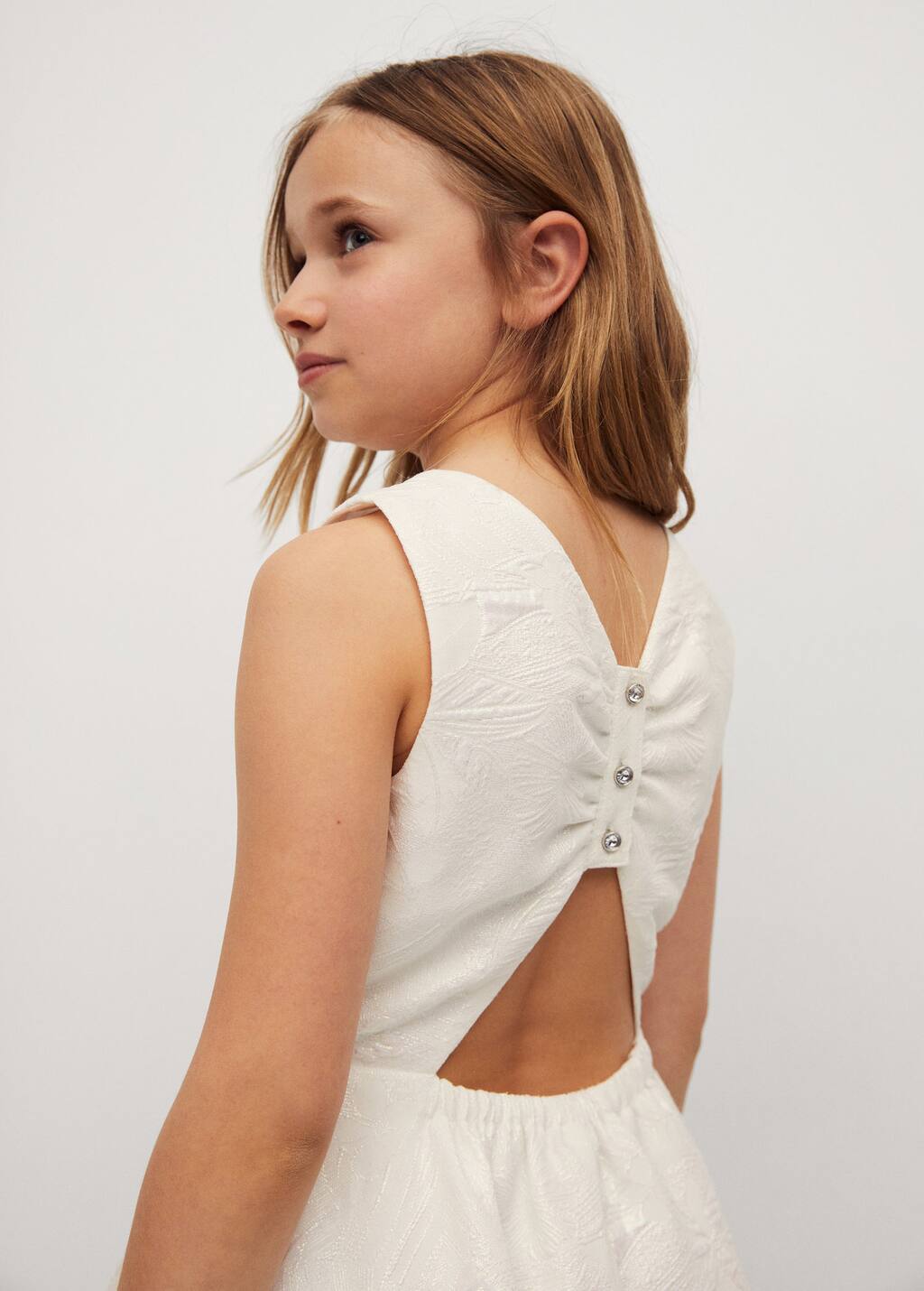 mango jacquard dress