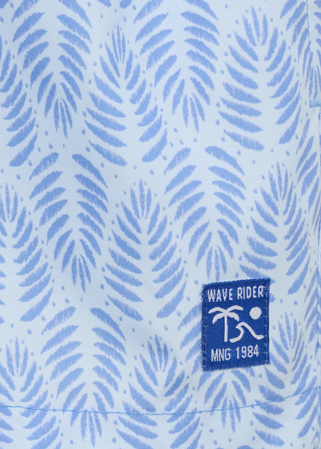 Printed swimming trunks