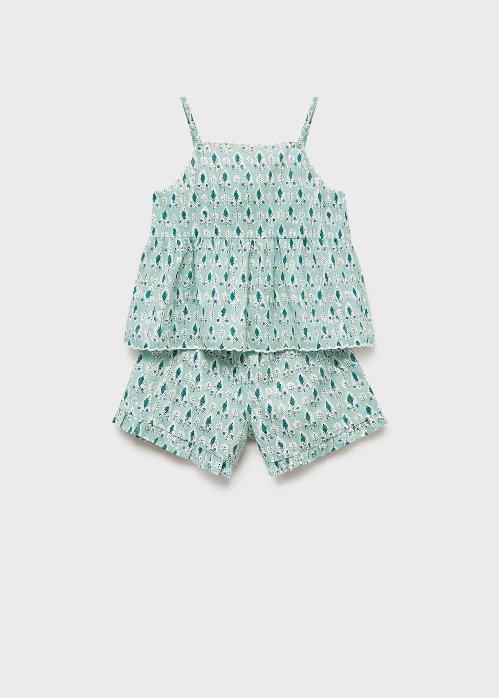 Mango Pyjama Vert - Enfants - 7-8 Ans -  Kids In Vert
