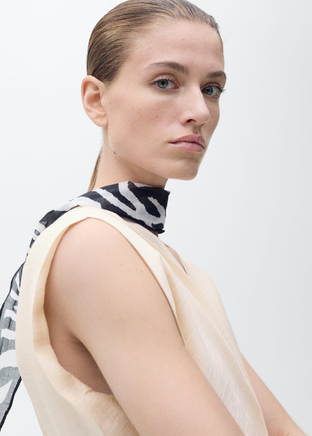 Lyocell wrap dress