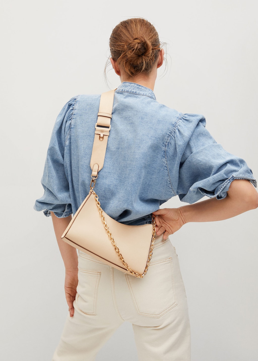 mango blue bolsa