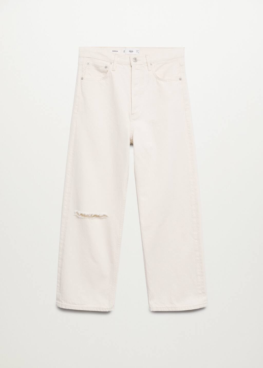 High-waist wideleg jeans - Women | Mango USA
