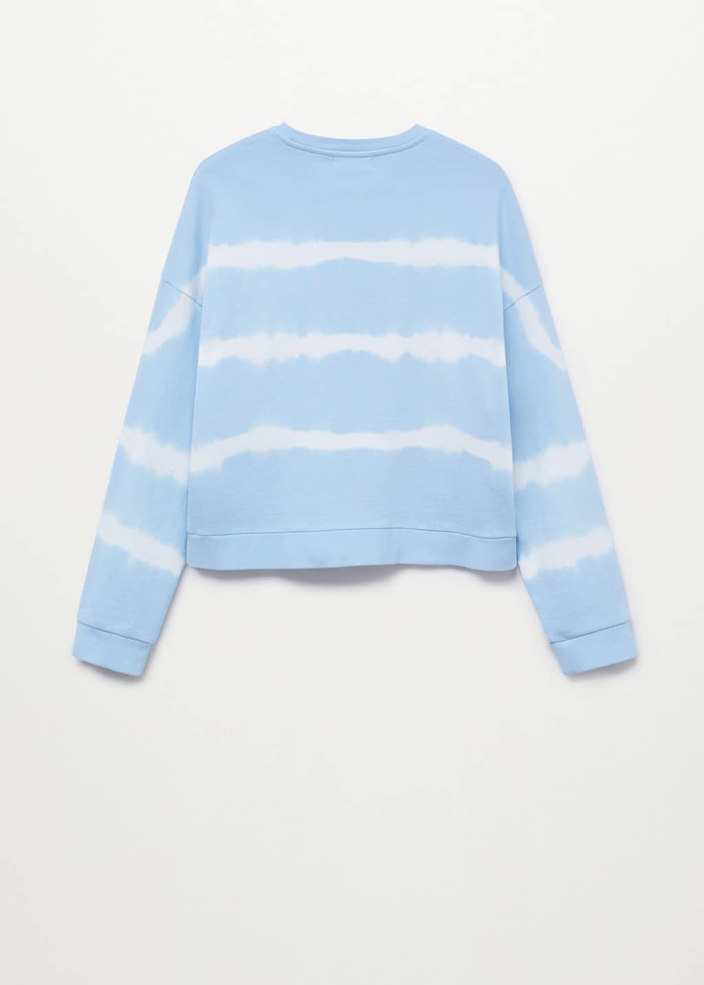 tie dye cotton sweatshirt