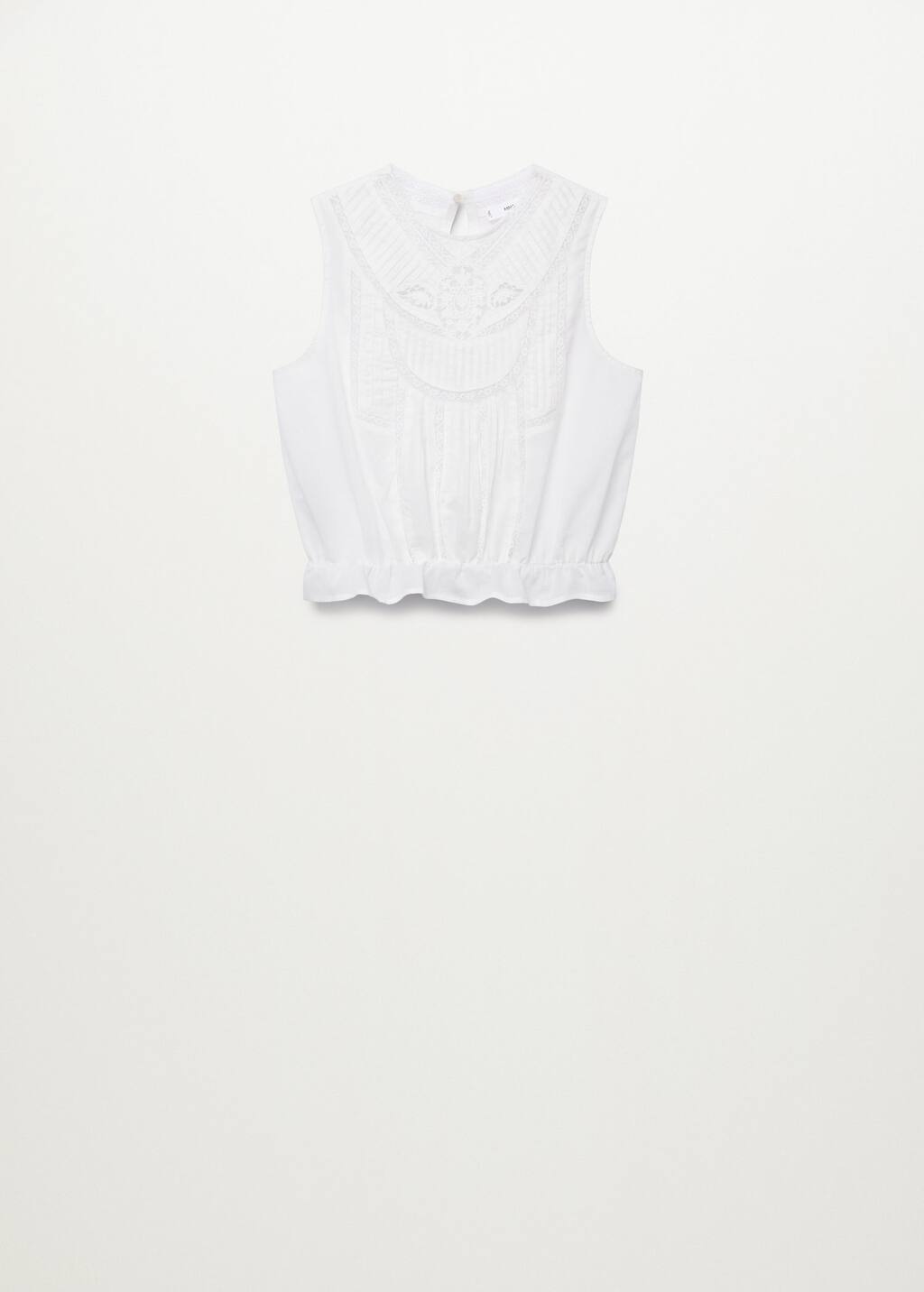 camisas negras mujer mango