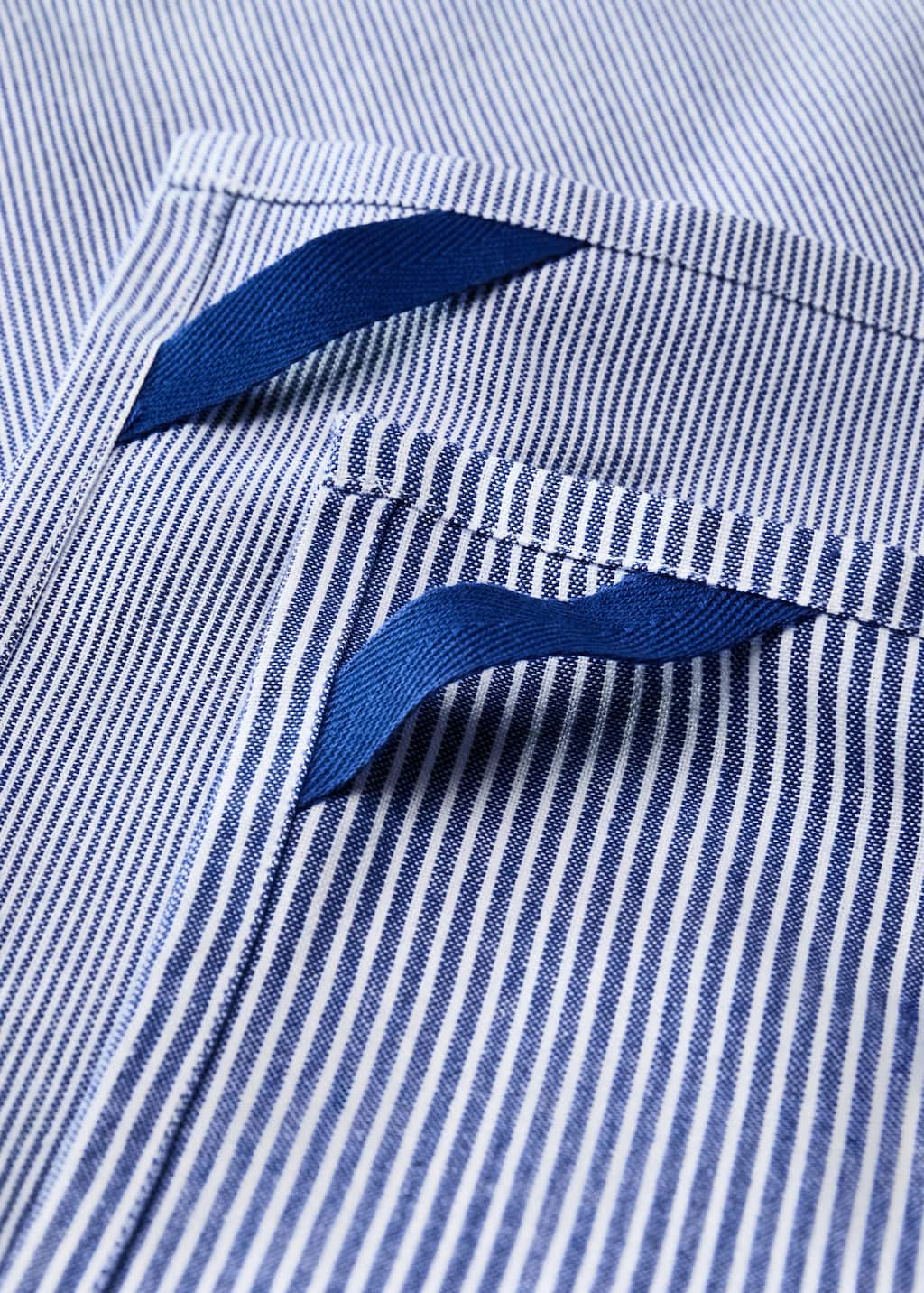 Striped cotton kitchen towel