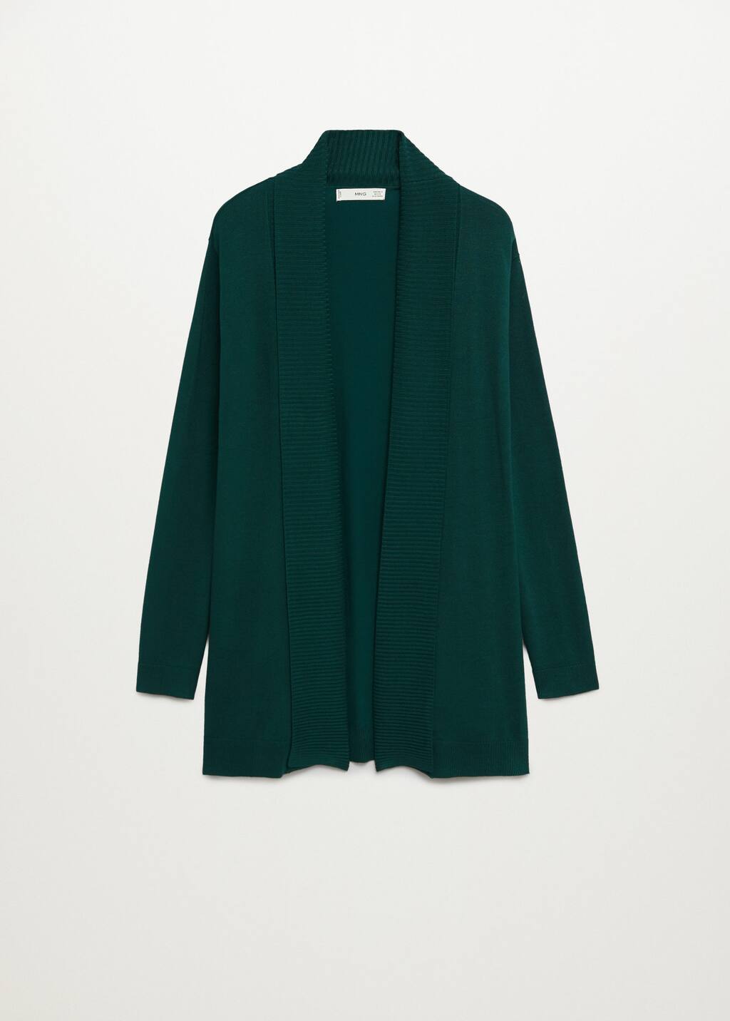 mango basics cardigan