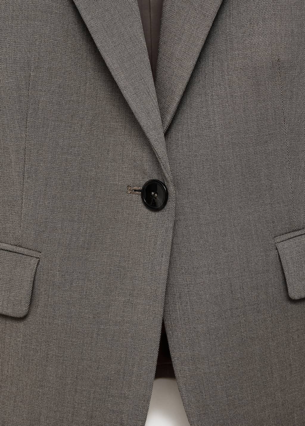 Crop suit blazer