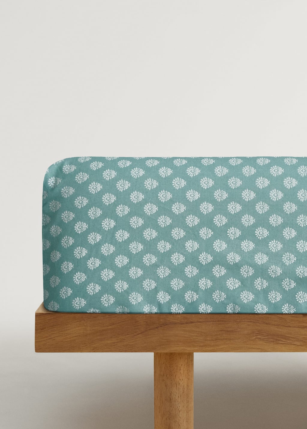 Mango Home Fitted Sheet Forest Green In Forest Green
