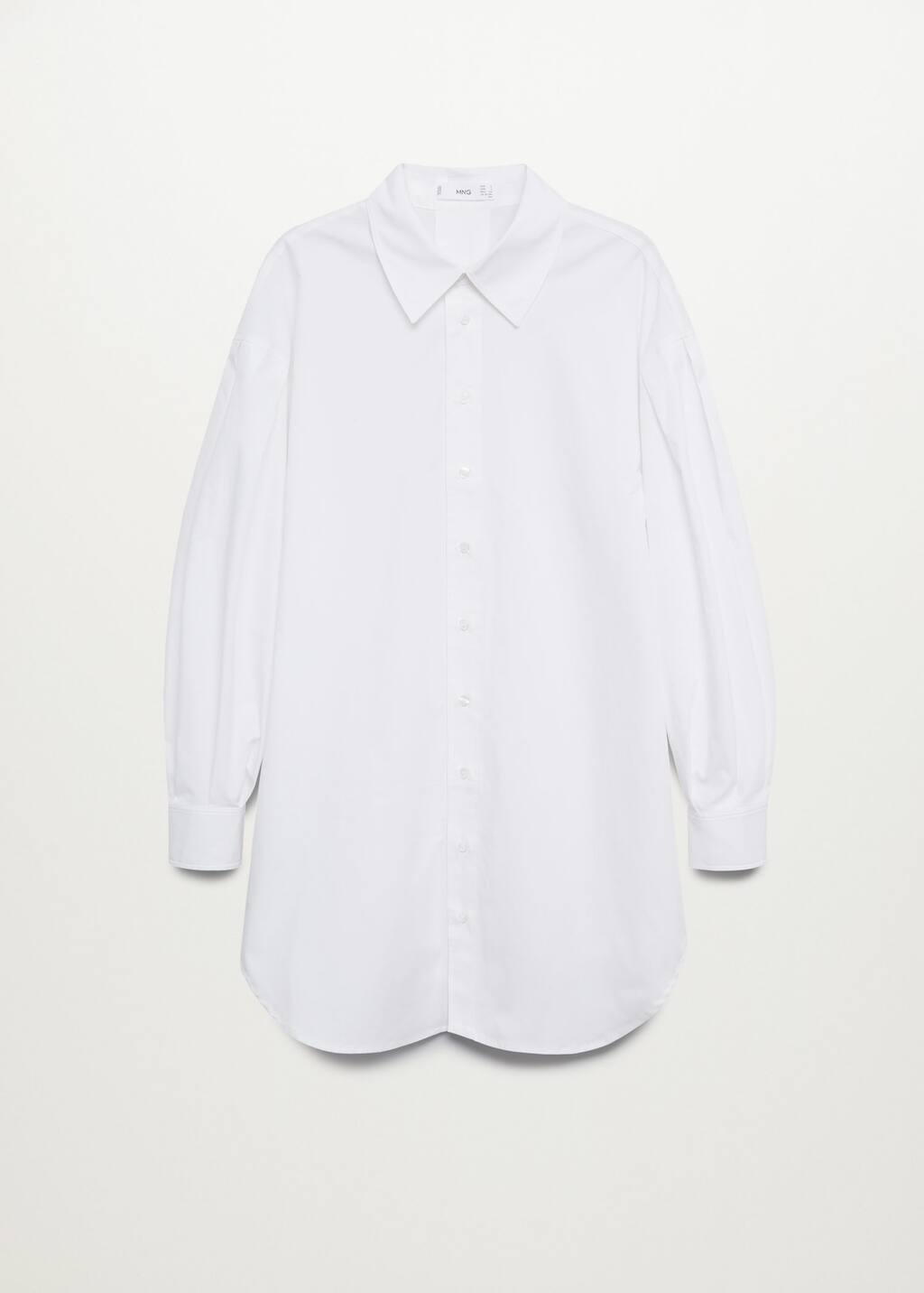 oversized poplin shirt
