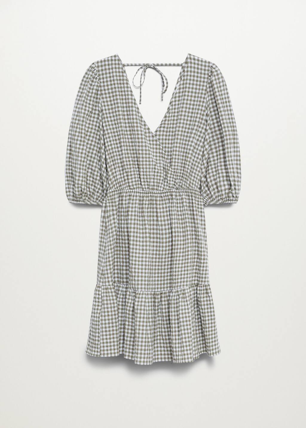 Robe vichy mango Clearance