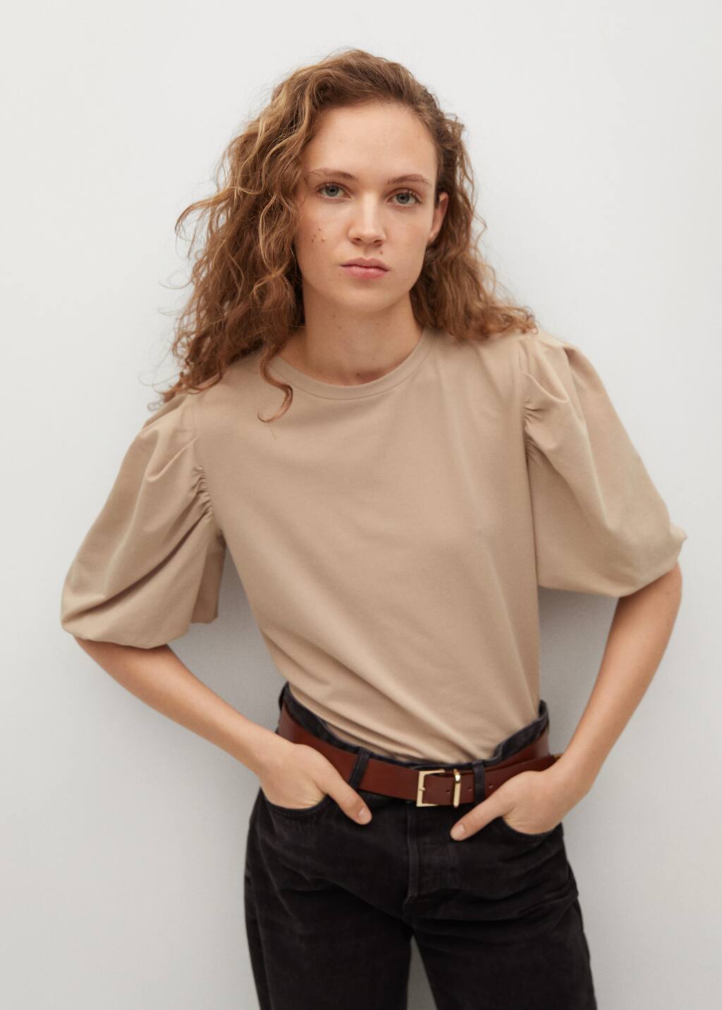 modalite net mango balon kol tisort 87037128 35 modalite net mango balon kol tisort 87037128 35