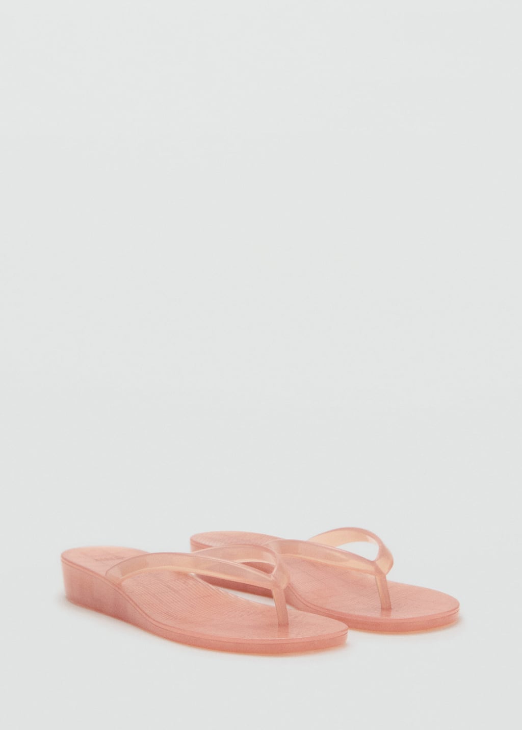Mango Open-back Strap Sandal Nude In Nude