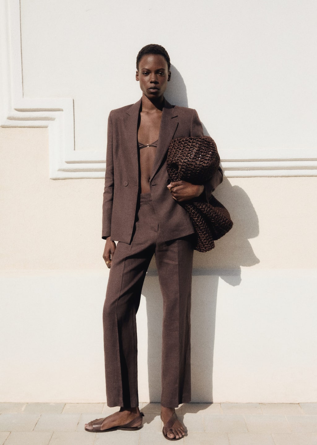 Product image for Linen suit blazer