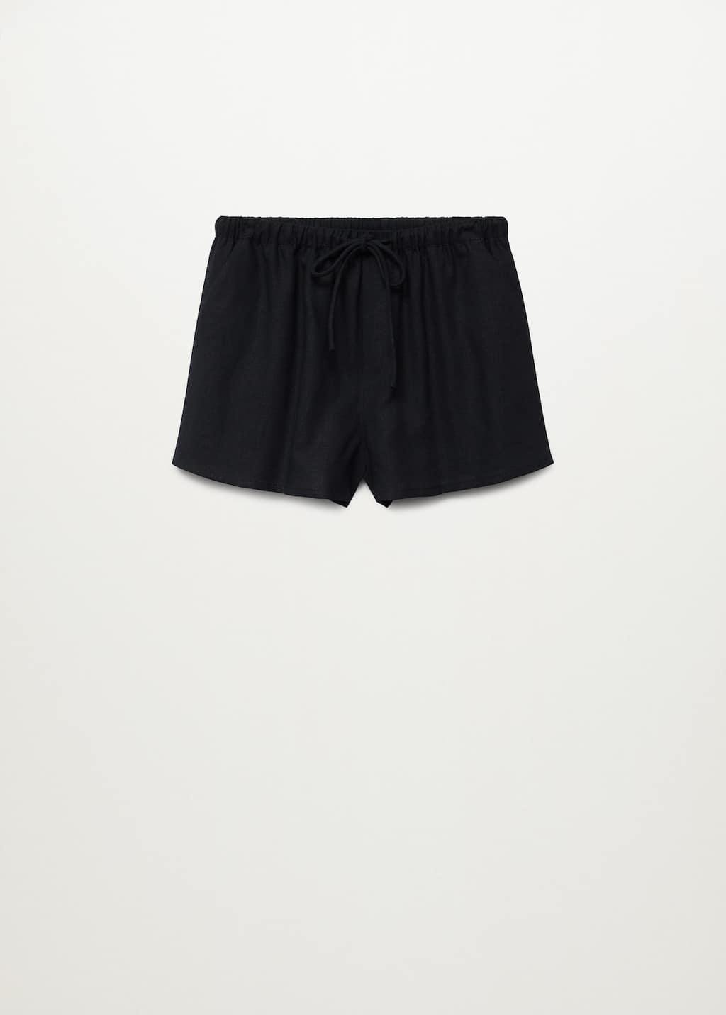 black linen shorts ladies