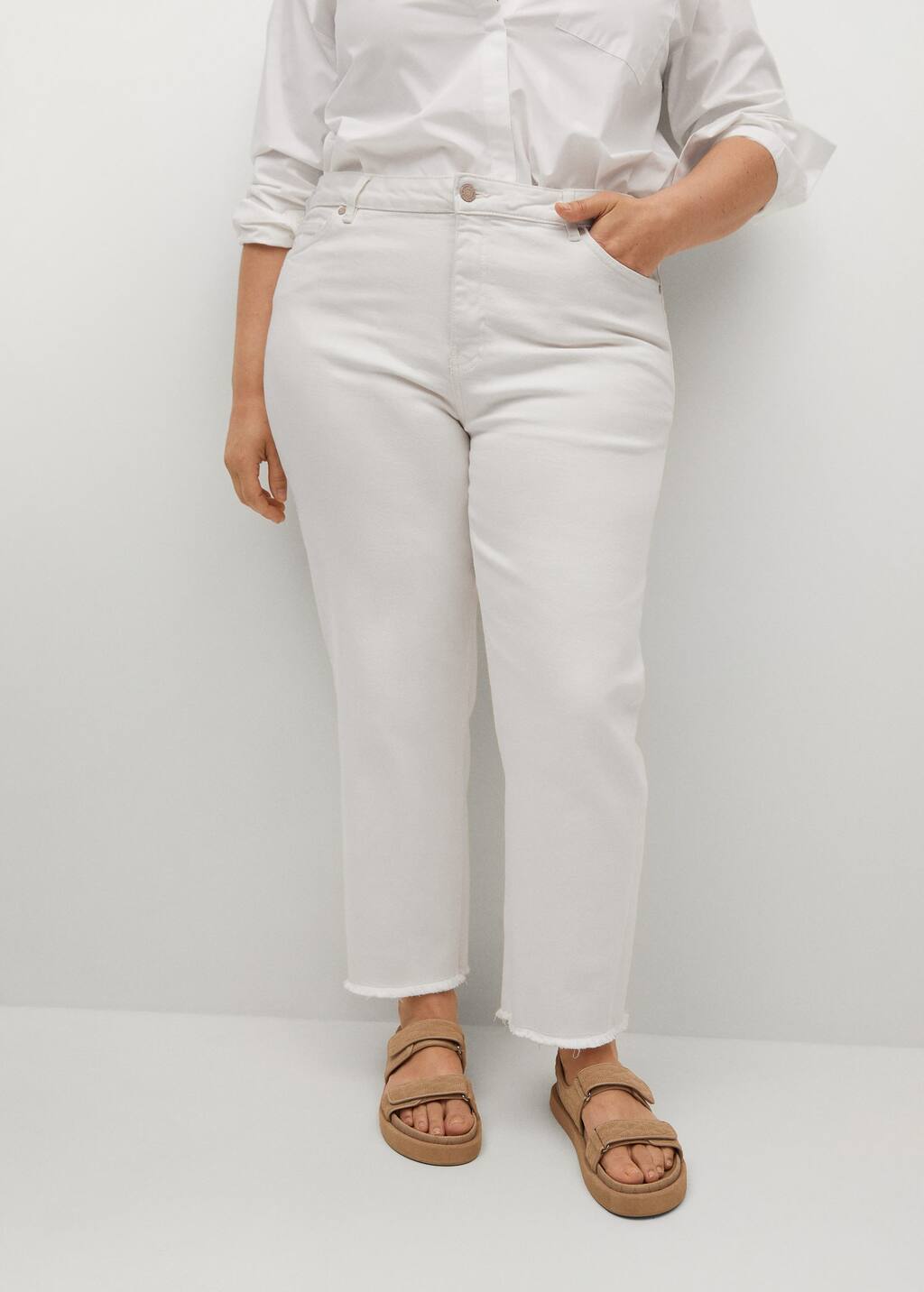 Vaqueros - Prendas - Tallas grandes | MANGO OUTLET España